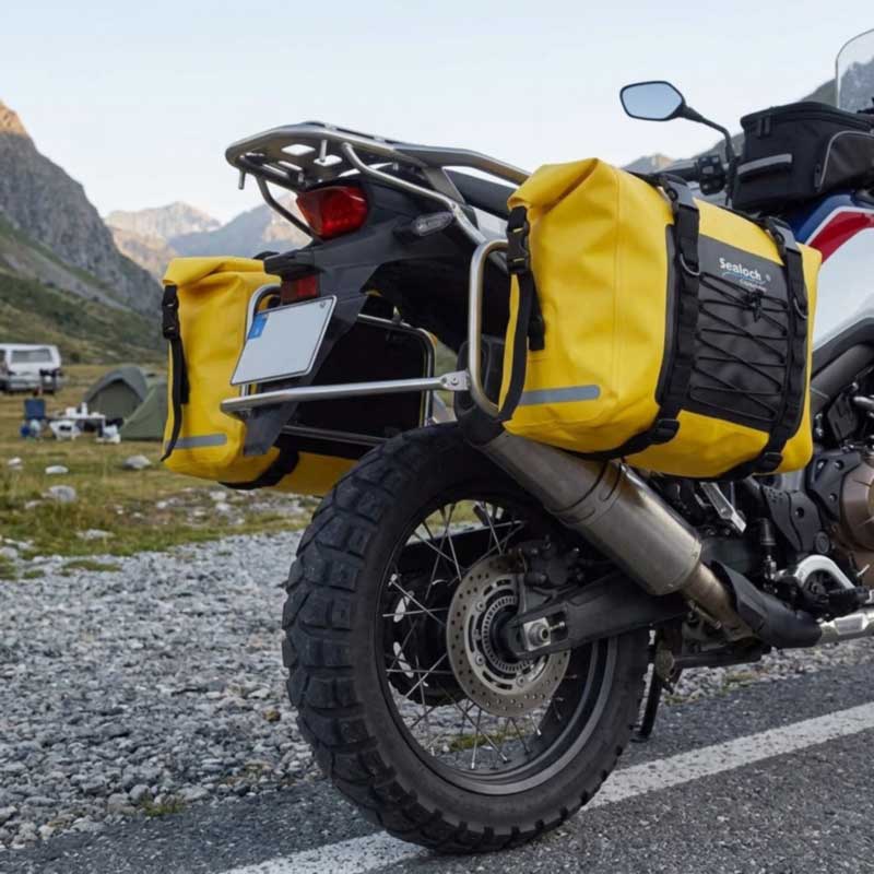 Su Geçirmez Motosiklet Çantaları — Kaynaklı PVC, 40–80L | OEM